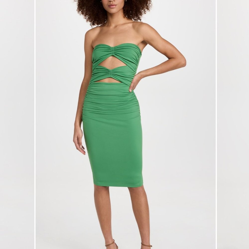 Susana Monaco Gathered Dress Large